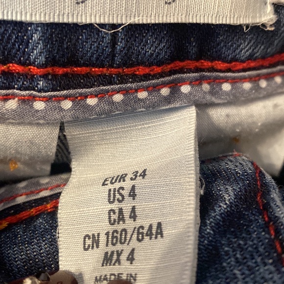 H&M L.O.G.G jean skirt size 4 - Picture 3 of 4